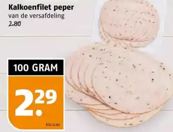 Poiesz Kalkoenfilet peper aanbieding