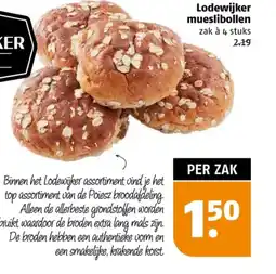 Poiesz Lodewijker mueslibollen aanbieding