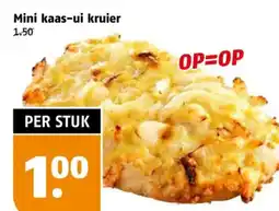 Poiesz Mini kaas ui kruier aanbieding