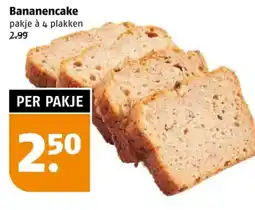 Poiesz Bananencake aanbieding