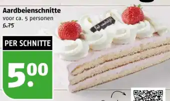 Poiesz Aardbeienschnitte aanbieding