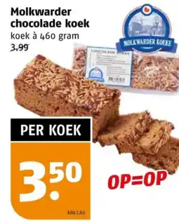 Poiesz Molkwarder chocolade koek aanbieding