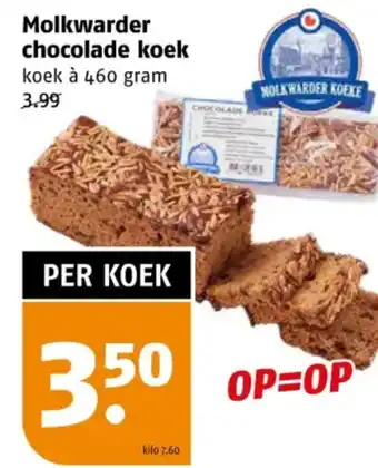 Poiesz Molkwarder chocolade koek aanbieding