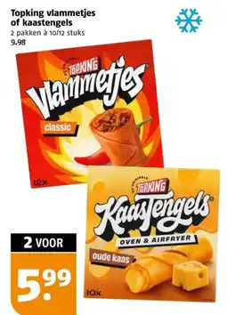 Poiesz Topking vlammetjes of kaastengels aanbieding