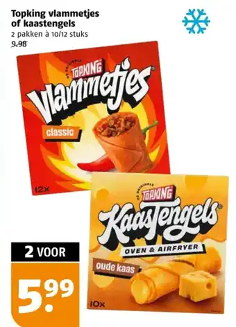 Poiesz Topking vlammetjes of kaastengels aanbieding