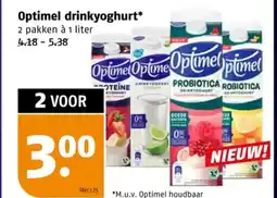 Poiesz Optimel drinkyoghurt aanbieding