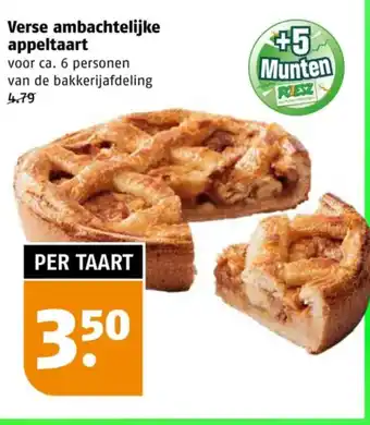 Poiesz Verse ambachtelijke appeltaart aanbieding