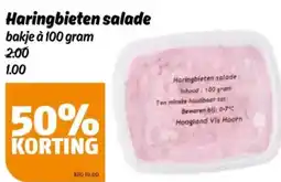 Poiesz Haringbieten salade aanbieding