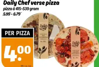 Poiesz Daily Chef verse pizza aanbieding