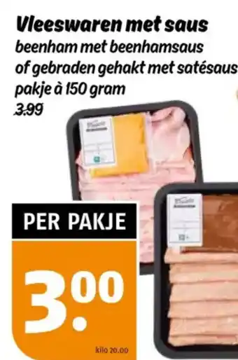 Poiesz Vleeswaren met saus aanbieding