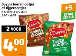 Poiesz Duyvis borrelnootjes of tijgernootjes aanbieding