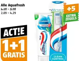 Poiesz Alle Aquafresh8 aanbieding