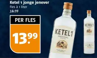 Poiesz Ketel 1 jonge jenever aanbieding