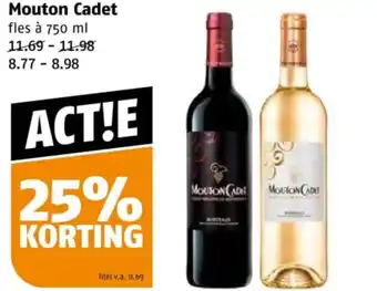 Poiesz Mouton Cadet aanbieding