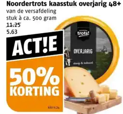 Poiesz Noordertrots kaasstuk overjarig 48+ aanbieding