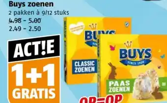 Poiesz Buys zoenen aanbieding