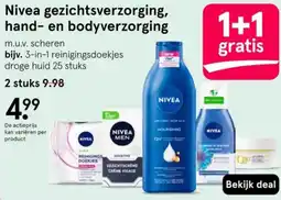 Etos Nivea gezichtsverzorging, hand en bodyverzorging aanbieding