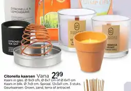 Xenos Citonella kaarsen aanbieding