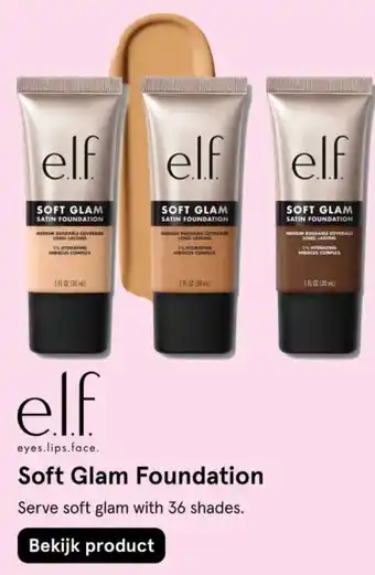 Etos elf Soft Glam Foundation aanbieding