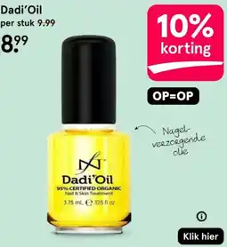 Etos Dadi'Oil aanbieding