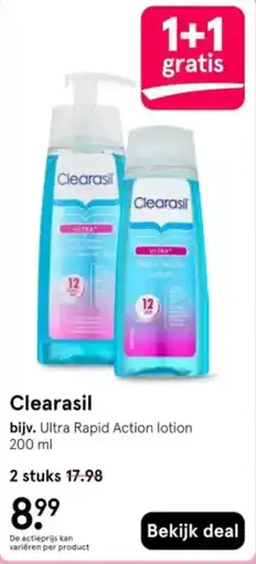 Etos Clearasil aanbieding