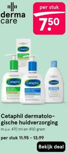 Etos Cetaphil dermatologische huidverzorging aanbieding