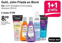 Etos Guhl, John Frieda en Bioré aanbieding