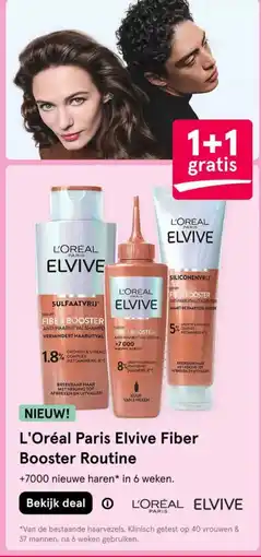 Etos L'Oréal Paris Elvive Fiber Booster Routine aanbieding