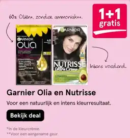 Etos Garnier Olia en Nutrisse aanbieding