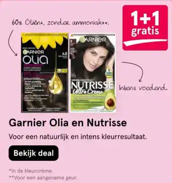 Etos Garnier Olia en Nutrisse aanbieding