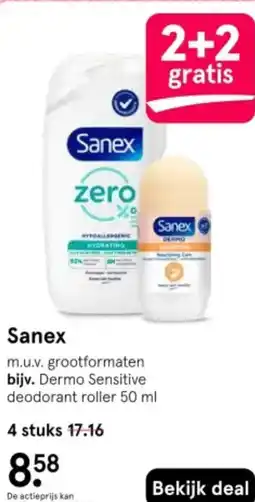 Etos Sanex aanbieding