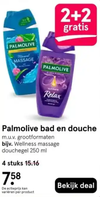 Etos Palmolive bad en douche aanbieding