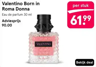 Etos Valentino Born in Roma Donna aanbieding