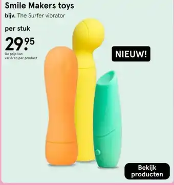 Etos Smile Makers toys aanbieding