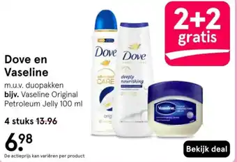 Etos Dove en Vaseline aanbieding