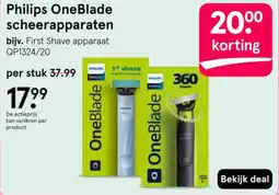 Etos Philips OneBlade scheerapparaten aanbieding