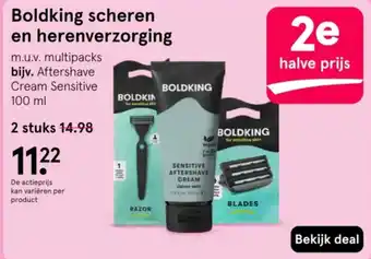 Etos Boldking scheren en herenverzorging aanbieding