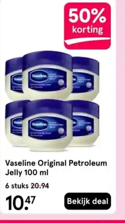 Etos Vaseline Original Petroleum Jelly aanbieding