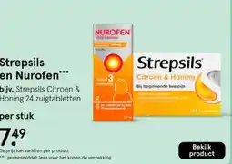 Etos Strepsils en Nurofen aanbieding