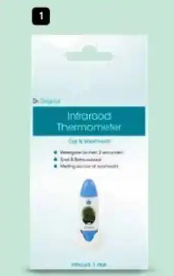 Etos Dr. Original Infrarood oor en voorhoofdthermometer aanbieding