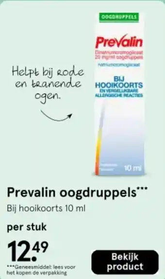 Etos Prevalin oogdruppels aanbieding