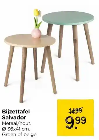 Xenos Bijzettafel Salvador aanbieding