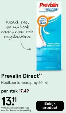 Etos Prevalin Direct aanbieding