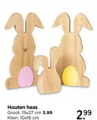 Xenos Houten haas aanbieding