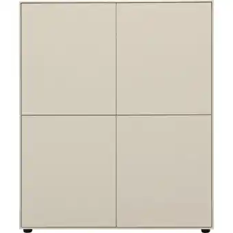 Trendhopper Opbergkast Moiano beige aanbieding