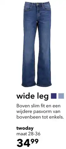 Scapino Twoday wide leg aanbieding