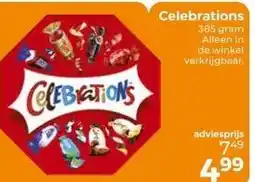 Trekpleister Celebrations aanbieding