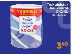 Trekpleister Trekpleister keukenrol XXXXL 10 rollen in 1. aanbieding