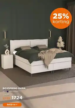 TotaalBED Boxspring Rana aanbieding