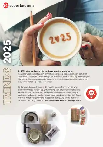 Superkeukens TRENDS 2025 aanbieding